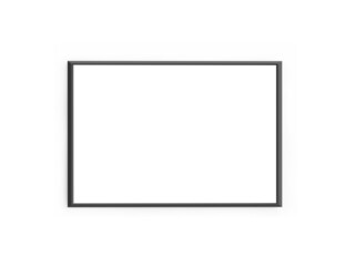 Landscape Poster Frame 3D Illustration Mockup Scene