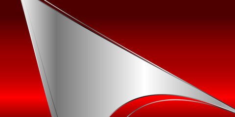Red and silver background