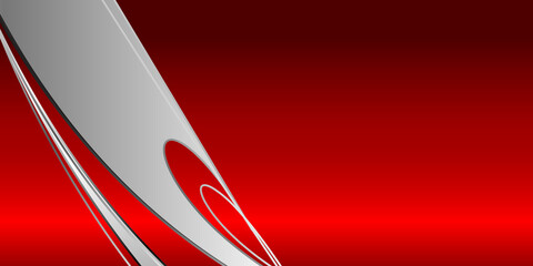 Red and silver background