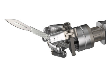 Medical surgery technology with cyborg surgeon