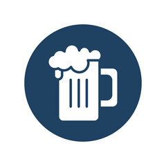 Beer mug Isolated Vector icon which can easily modify or edit

