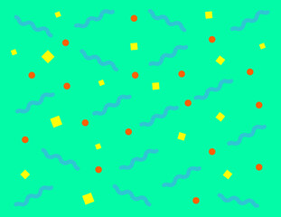 background with balloons for wallpapers and games