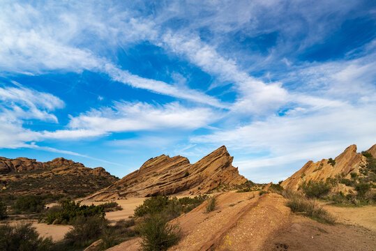 Famous Vasquez Rocks Jagged Formation
