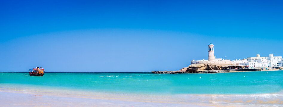 Sea Scape of Sur in Oman