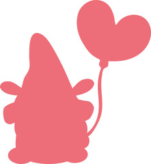 Gnome Valentine Gift Tag Template