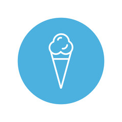 Cone Isolated Vector icon which can easily modify or edit

