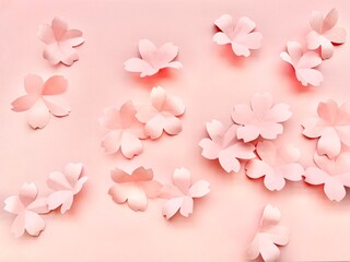 桜のペーパークラフト