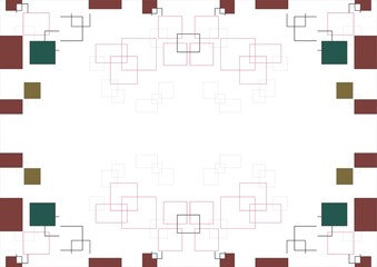 square vector pattern for background 