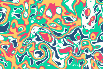 Abstract colorful shapes background design