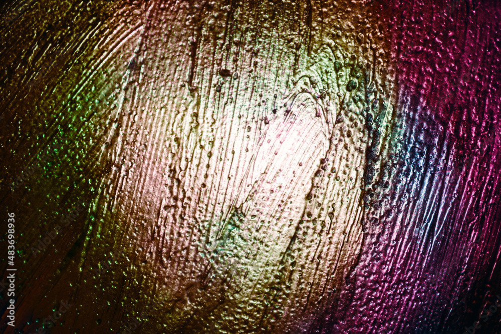 Poster beautiful abstract surreal brush smear light pastel dark magic. background pattern for design. macro