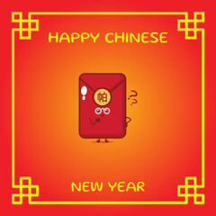 Four little tiger holding a sign golden, Happy new year 2022 year of the tiger zodiac, Cartoon isolated vector illustration, Translation: Greetings of the New Year. Wishing you all success and wealth
