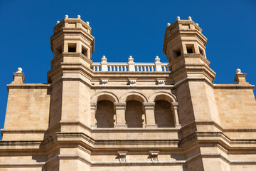 Historic buildings in valencia