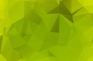 Obraz na płótnie Canvas dark green geometric pattern triangles polygonal design for web and background, application
