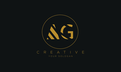 AG logo design.