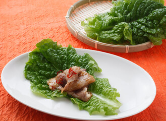 サンチェ　　焼肉レタス