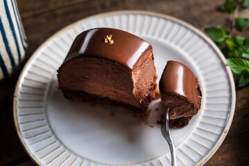 チョコレートムースケーキ