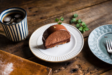 チョコレートムースケーキ