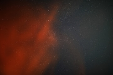 Night sky. Stars and galaxies in the sky at dusk.