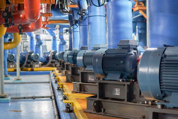 industrial equipment in factory