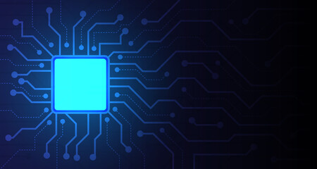 Abstract futuristic technology connection digital data background EP.25