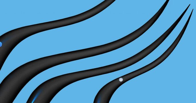 Split ends of hair. They are treated with keratin or other cosmetic or medical preparation and become healthy.
