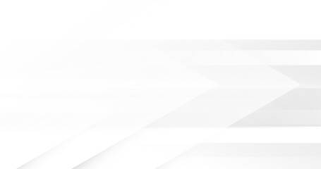 Abstract white and grey modern geometric background. Vector illustration