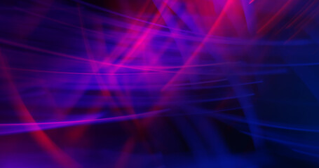 Fototapeta na wymiar Abstract blurred futuristic background. Bright ultraviolet glow,