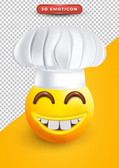 3d emoji with happy face