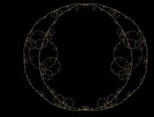 Imaginatory fractal abstract background Image