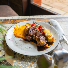 Delicious lamb rolls.
