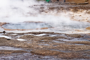 Haukadalur Blesi Geysir - Golden Circle - Iceland