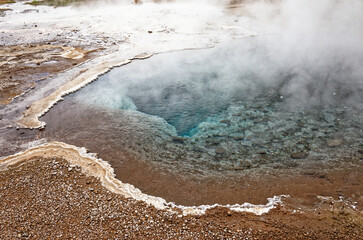 Haukadalur Blesi Geysir - Golden Circle - Iceland