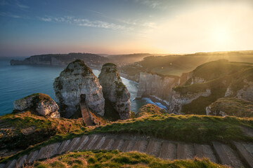 Etretat au lever du jour © VINCENT