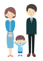 家族　正装　フォーマル