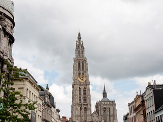Fototapeta na wymiar die belgische Stadt Antwerpen