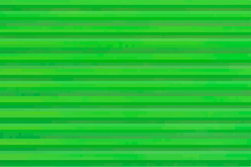 Obraz premium Artistic background of green squares connected horizontally. Geometric texture. Abstract art pattern of square pixels. Vector green pixels backdrop, space for your design or text