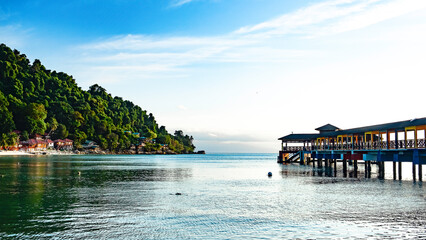 Scenic Landscape from Perhentian island (Malaysia)
