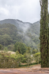 landscape with clouds