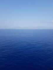 blue sky and sea