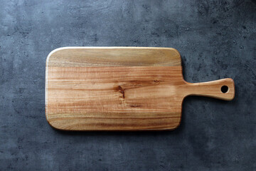 Natural rustic cutting board