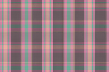 Seamless tartan plaid pattern background with vintage color.
