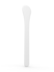 Blank Cosmetic Spatula template for mockup and branding, 3d render illustration.