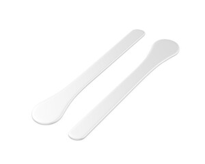Blank Cosmetic Spatula template for mockup and branding, 3d render illustration.