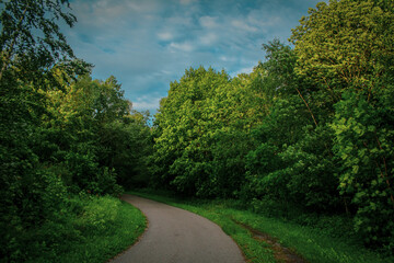 Fototapeta na wymiar Mangaļsala Park, Riga, Latvia