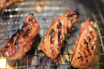 黒毛和牛焼肉（中落ちカルビ）