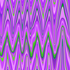 Seamless bright neon colors abstract pattern with vibrant waves for textile, fabric, wrapping paper, wallpaper