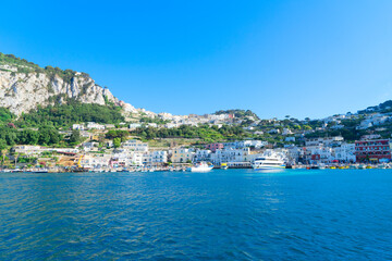 Fototapeta na wymiar Capri island, Italy