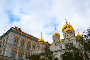 Fototapeta na wymiar Orthodox Church on Red Square in Moscow