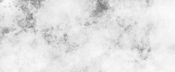 Watercolor background in white and gray painting with cloudy distressed texture and marbled grunge, white background paper with white marble texture, White concrete wall as background.
