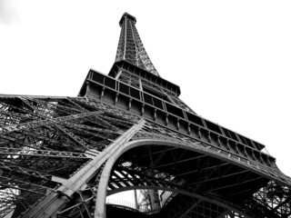 Eiffel monochrome